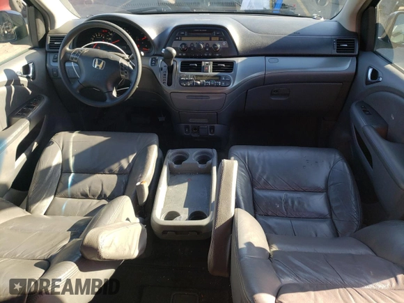 2005 Honda Odyssey EX-L with VIN 5FNRL38655B026224, listed as a Copart auction lot 42869625 with 188,332 mi miles and Salvage Title. Bid and sale history available at carsss.com. Image 8.