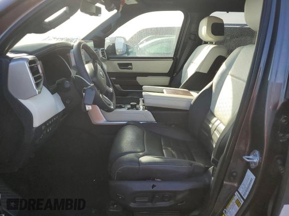 2022 Toyota Tundra Capstone Hybrid with VIN 5TFVC5DB7NX011453, listed as a Copart auction lot 74077814 with Not provided miles and Non repairable. Bid and sale history available at DreamBid. Image 7.