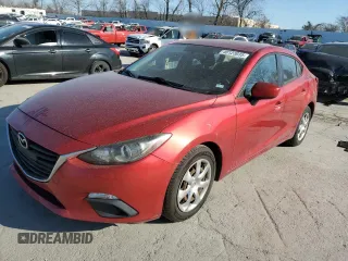 2014 Mazda Mazda3 i Sport with VIN JM1BM1U70E1120747, listed as a Copart auction lot 48123035 with 159,322 mi miles and Salvage Title. Bid and sale history available at carsss.com. Image 1.