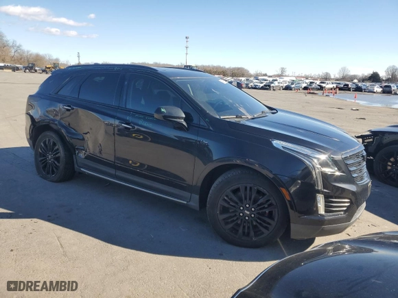 2017 Cadillac XT5 Premium Luxury FWD with VIN 1GYKNCRS8HZ254721, listed as a Copart auction lot 43957875 with NaN miles and Salvage Title. Bid and sale history available at carsss.com. Image 4.