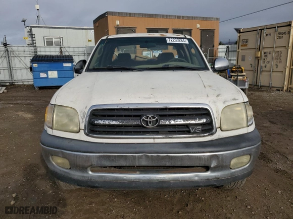 2002 Toyota Tundra SR5 with VIN 5TBRT34162S256817, listed as a Copart auction lot 72203284 with 377,931 mi miles and Salvage Title. Bid and sale history available at carsss.com. Image 5.