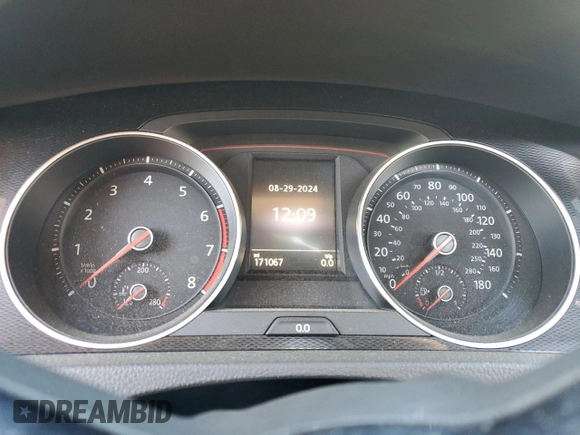 2015 Volkswagen Golf GTI SE with VIN 3VW5T7AU7FM075238, listed as a Copart auction lot 72474744 with 171,067 mi miles and Salvage Title. Bid and sale history available at carsss.com. Image 9.