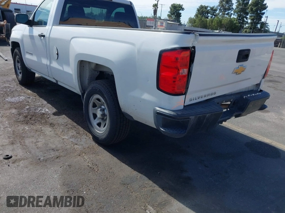 2016 Chevrolet Silverado 1500 Work Truck with VIN 1GCNCNEH8GZ197305, listed as a IAAI auction lot 41681614 with 184,994 mi miles. Bid and sale history available at carsss.com. Image 3.