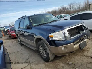 2014 Ford Expedition EL XLT with VIN 1FMJK1J56EEF18795, listed as a Copart auction lot 43826085 with 260,984 mi miles and Salvage Title. Bid and sale history available at carsss.com. Image 4.