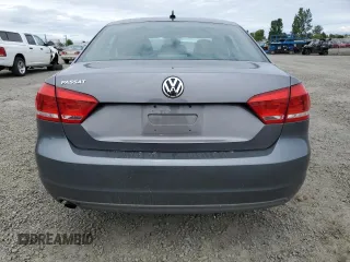 2012 Volkswagen Passat S with VIN 1VWAP7A37CC018612, listed as a Copart auction lot 57418075 with 102,005 mi miles and Salvage title. Bid and sale history available at DreamBid. Image 6.
