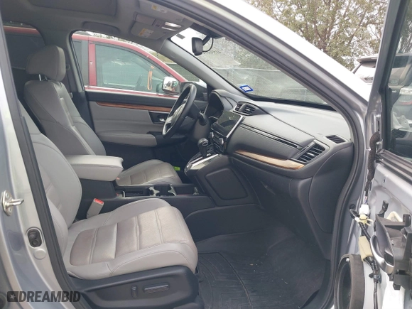 2018 Honda CR-V EX-L with VIN 5J6RW1H87JA011475, listed as a IAAI auction lot 41596414 with 80,821 mi miles. Bid and sale history available at carsss.com. Image 5.