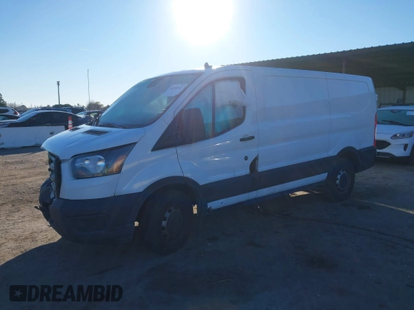 2020 Ford Transit Cargo with VIN 1FTYE1Y84LKB43188, listed as a IAAI auction lot 41388755 with 254,023 mi miles and . Bid and sale history available at DreamBid. Image 2.