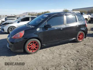2008 Honda Fit Sport with VIN JHMGD37688S008909, listed as a Copart auction lot 43049265 with 267,401 mi miles and Salvage Title. Bid and sale history available at carsss.com. Image 1.