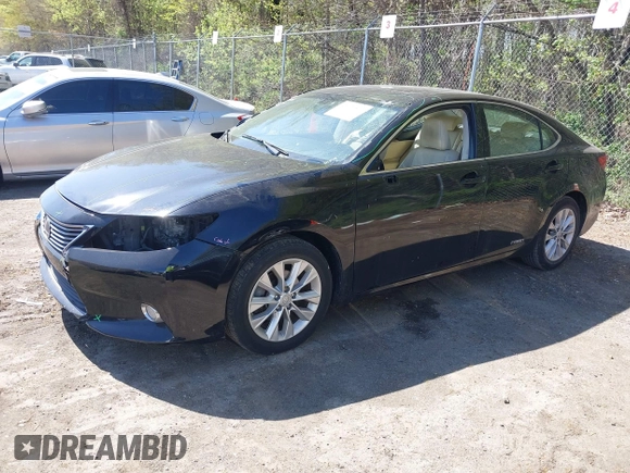 2013 Lexus ES 300h with VIN JTHBW1GG7D2011330, listed as a IAAI auction lot 42036591 with 121,135 mi miles and . Bid and sale history available at DreamBid. Image 2.