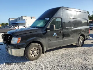 2013 Nissan NV SV with VIN 1N6AF0LYXDN112265, listed as a Copart auction lot 44192615 with 333,144 mi miles and Salvage Title. Bid and sale history available at carsss.com. Image 1.
