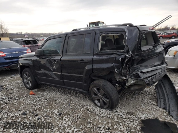 2017 Jeep Patriot Sport SE with VIN 1C4NJPBA2HD201761, listed as a Copart auction lot 50218735 with 125,226 mi miles and Salvage Title. Bid and sale history available at carsss.com. Image 2.