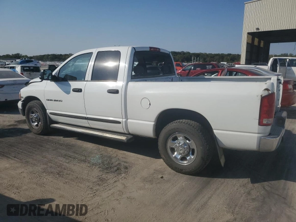 2004 Dodge Ram 2500 SLT with VIN 3D7KA28D74G251503, listed as a Copart auction lot 74356444 with 182,766 mi miles and Salvage Title. Bid and sale history available at carsss.com. Image 2.