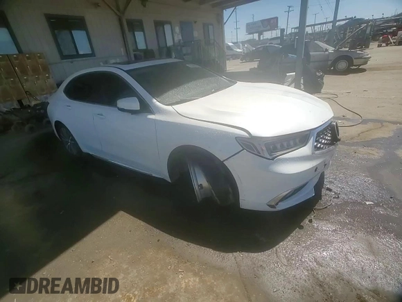 2018 Acura TLX Advance with VIN 19UUB2F72JA008609, listed as a Copart auction lot 50388435 with 113,389 mi miles and Salvage Title. Bid and sale history available at DreamBid. Image 11.