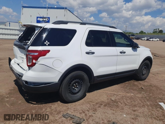 2014 Ford Explorer with VIN 1FM5K8B83EGA63931, listed as a Copart auction lot 59932955 with 105,077 mi miles and Salvage title. Bid and sale history available at DreamBid. Image 3.