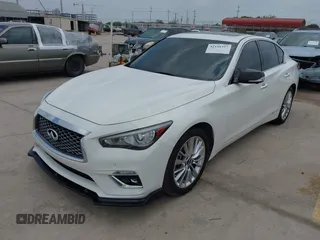 2021 Infiniti Q50 Luxe z VIN JN1EV7BRXMM752446, wystawiony jako IAAI lot #42158327 z przebiegiem 49 834 mil mil oraz . Historia ofert i sprzedaży dostępna na DreamBid. Obrazek 17.