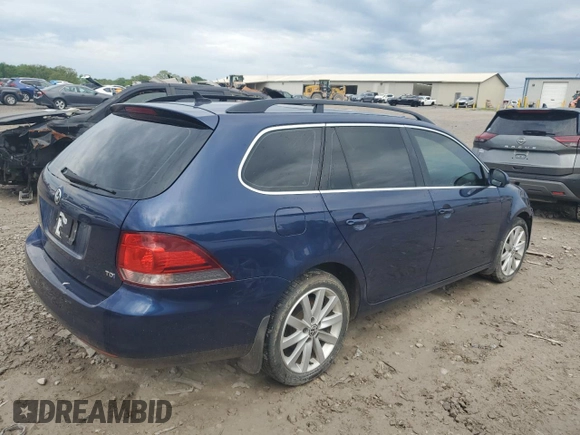 2014 Volkswagen Jetta TDI w/Sunroof with VIN 3VWPL7AJXEM603948, listed as a Copart auction lot 53966805 with 120,384 mi miles and Salvage title. Bid and sale history available at DreamBid. Image 3.