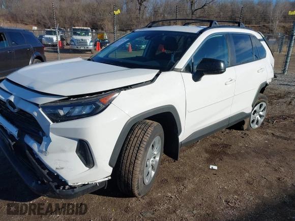 2019 Toyota RAV4 LE with VIN 2T3F1RFV3KW075045, listed as a IAAI auction lot 41745179 with 81,014 mi miles. Bid and sale history available at carsss.com. Image 2.