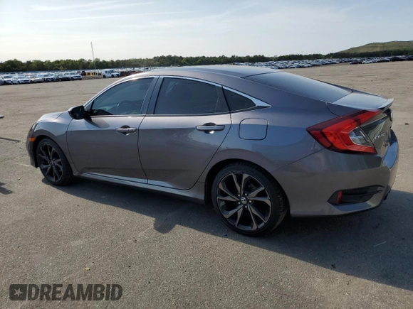 2019 Honda Civic Sport with VIN 19XFC2F83KE051352, listed as a Copart auction lot 59097335 with 97,732 mi miles and Salvage title. Bid and sale history available at DreamBid. Image 2.
