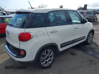 2015 FIAT 500L Urbana Trekking with VIN ZFBCFADH0FZ036456, listed as a IAAI auction lot 41537239 with 141,162 mi miles and . Bid and sale history available at DreamBid. Image 4.