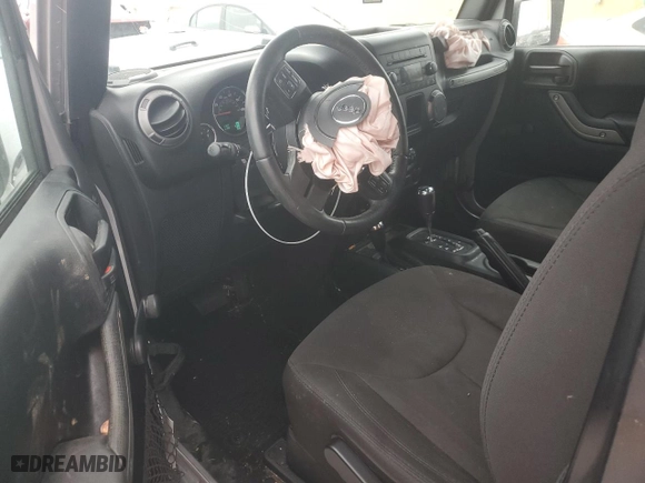 2018 Jeep Wrangler JK Freedom Edition with VIN 1C4AJWAG2JL832486, listed as a Copart auction lot 81105144 with 80,660 mi miles and Salvage Title. Bid and sale history available at carsss.com. Image 8.