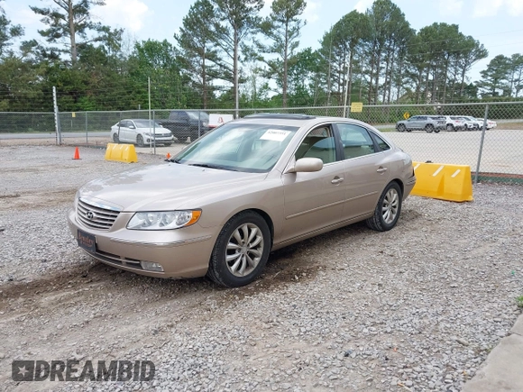 2006 Hyundai Azera SE with VIN KMHFC46F16A118500, listed as a IAAI auction lot 42007351 with 36,676 mi miles and . Bid and sale history available at DreamBid. Image 2.