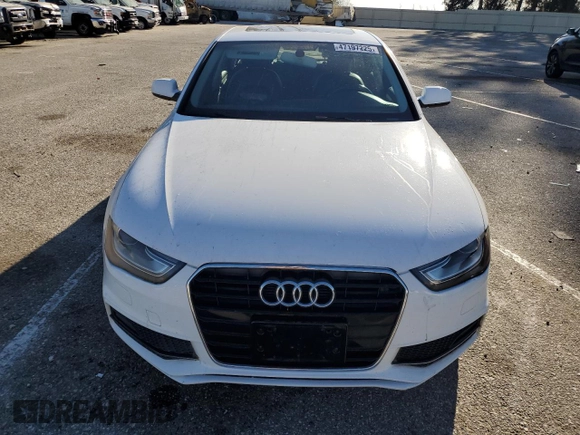 2014 Audi A4 Premium z VIN WAUAFAFL5EN014574, wystawiony jako Copart lot #47197225 z przebiegiem 125 275 mil mil oraz Szkoda całkowita • Salvage title. Historia ofert i sprzedaży dostępna na DreamBid. Obrazek 5.