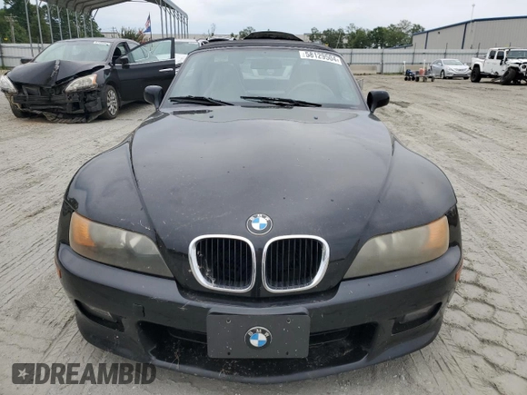 1998 BMW 3 Series 2.8L with VIN 4USCJ3324WLC12705, listed as a Copart auction lot 58129504 with 122,488 mi miles and Salvage Title. Bid and sale history available at carsss.com. Image 5.