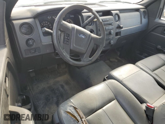 2011 Ford F-150 XL with VIN 1FTMF1CM6BFD25076, listed as a Copart auction lot 50706195 with 249,597 mi miles and Salvage Title. Bid and sale history available at DreamBid. Image 8.