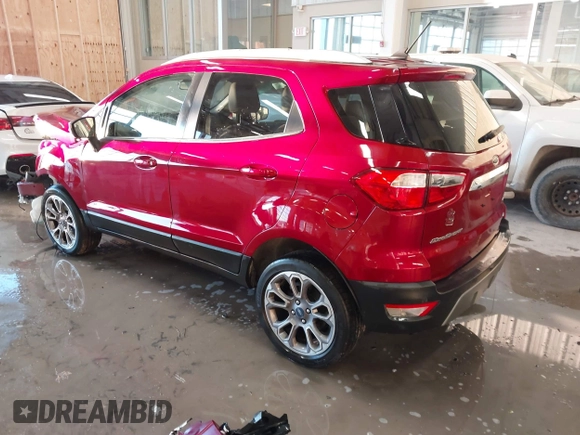 2019 Ford EcoSport Titanium with VIN MAJ6S3KL0KC310265, listed as a IAAI auction lot 41390172 with 93,731 mi miles and . Bid and sale history available at DreamBid. Image 3.