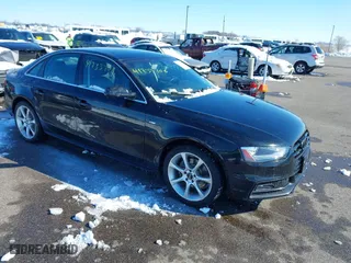 2014 Audi A4 Premium with VIN WAUBFAFL6EN032148, listed as a IAAI auction lot 41733706 with 84,128 mi miles. Bid and sale history available at carsss.com. Image 1.