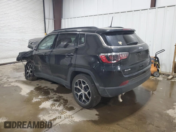 2024 Jeep Compass Limited with VIN 3C4NJDCN3RT161346, listed as a Copart auction lot 57380145 with 11,344 mi miles and Salvage title. Bid and sale history available at DreamBid. Image 2.
