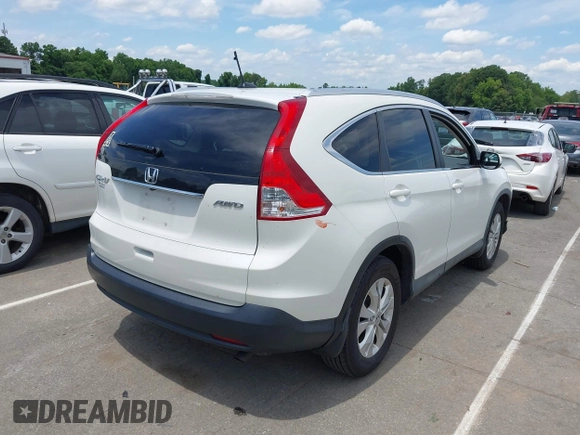 2012 Honda CR-V EX-L with VIN 5J6RM4H79CL038408, listed as a IAAI auction lot 42453505 with 73,409 mi miles and . Bid and sale history available at DreamBid. Image 4.