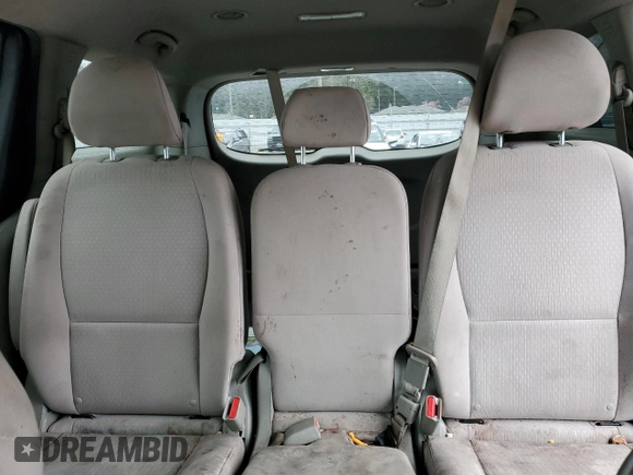 2017 Kia Sedona LX with VIN KNDMB5C11H6219569, listed as a Copart auction lot 50744505 with 89,579 mi miles and Salvage Title. Bid and sale history available at carsss.com. Image 10.