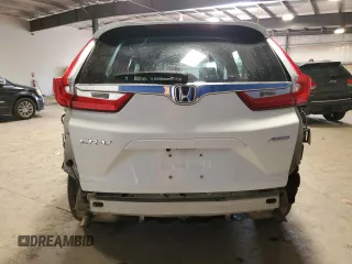 2017 Honda CR-V EX with VIN 2HKRW2H58HH671030, listed as a Copart auction lot 55212255 with 125,481 mi miles and Salvage Title. Bid and sale history available at DreamBid. Image 6.