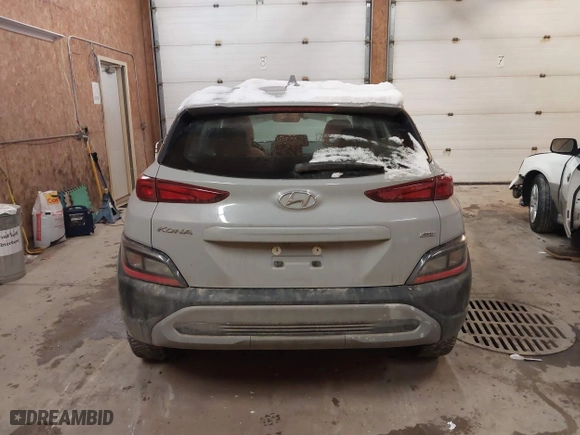 2023 Hyundai Kona SE with VIN KM8K2CAB5PU970137, listed as a IAAI auction lot 41493226 with 47,809 mi miles. Bid and sale history available at carsss.com. Image 16.