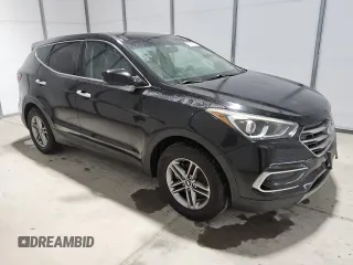 2017 Hyundai Santa Fe 2.4L z VIN 5NMZT3LB9HH025228, wystawiony jako Copart lot #57186685 z przebiegiem 185 470 mil mil oraz Czysty tytuł • Clean title. Historia ofert i sprzedaży dostępna na DreamBid. Obrazek 4.