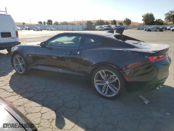 2018 Chevrolet Camaro 2LT with VIN 1G1FD1RS8J0121054, listed as a Copart auction lot 73581274 with 42,172 mi miles and Salvage Title. Bid and sale history available at carsss.com. Image 2.