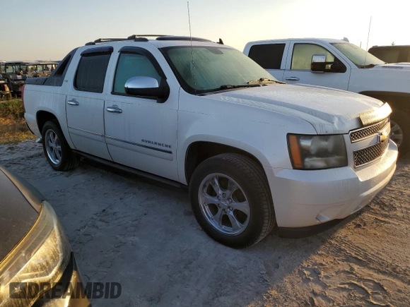 2010 Chevrolet Avalanche LTZ with VIN 3GNVKGE01AG262602, listed as a Copart auction lot 75696044 with Not Provided miles and Non Repairable. Bid and sale history available at DreamBid. Image 4.