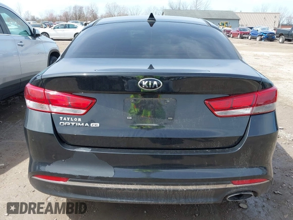 2016 Kia Optima LX with VIN KNAGT4L34G5110742, listed as a IAAI auction lot 41931969 with 128,458 mi miles. Bid and sale history available at carsss.com. Image 17.