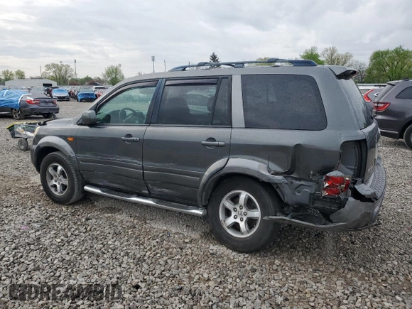 2007 Honda Pilot EX-L with VIN 2HKYF18507H534667, listed as a Copart auction lot 53900035 with 248,273 mi miles and Salvage Title. Bid and sale history available at carsss.com. Image 2.