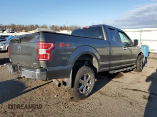 2018 Ford F-150 XL with VIN 1FTFX1EG1JKG09296, listed as a Copart auction lot 46672645 with Not Provided miles and Salvage Title. Bid and sale history available at carsss.com. Image 3.