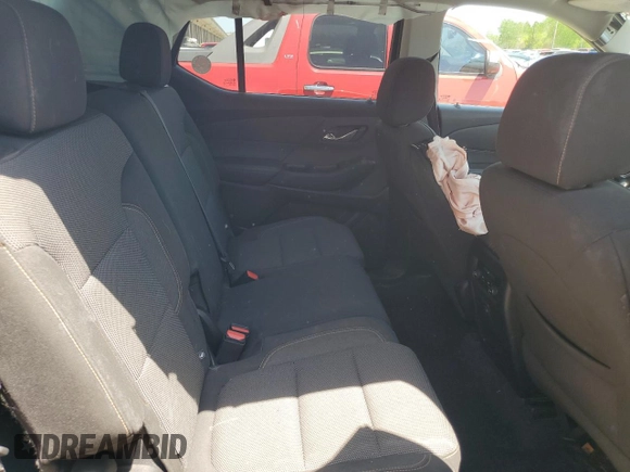 2020 Chevrolet Traverse LS z VIN 1GNERFKW6LJ142780, wystawiony jako Copart lot #54752435 z przebiegiem 66 140 mil mil oraz Szkoda całkowita • Salvage title. Historia ofert i sprzedaży dostępna na DreamBid. Obrazek 11.