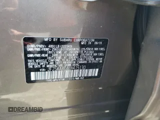 2020 Subaru Forester Touring with VIN JF2SKAXC4LH415130, listed as a Copart auction lot 59637265 with 20,755 mi miles and Salvage title. Bid and sale history available at DreamBid. Image 13.