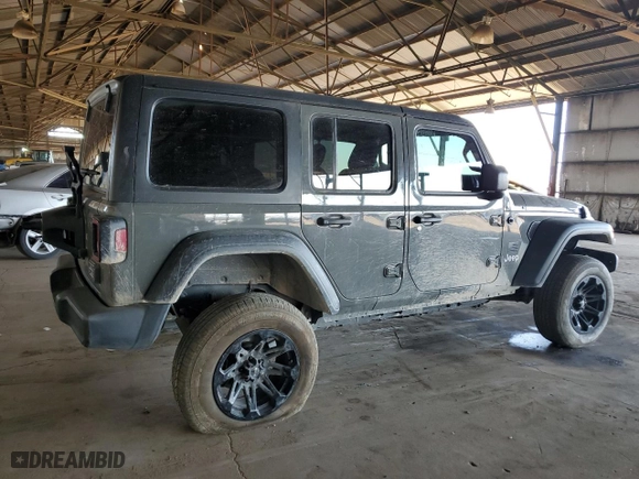 2019 Jeep Wrangler Unlimited Sport S with VIN 1C4HJXDN3KW573568, listed as a Copart auction lot 44257035 with 67,775 mi miles and Clean Title. Bid and sale history available at carsss.com. Image 3.