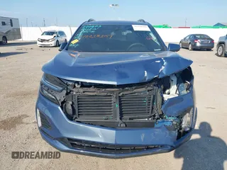 2024 Chevrolet Equinox RS with VIN 3GNAXWEG4RL166568, listed as a IAAI auction lot 42218169 with 14,019 mi miles and . Bid and sale history available at DreamBid. Image 12.