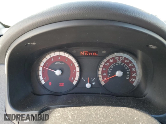 2011 Kia Rio with VIN KNADH4B32B6915325, listed as a Copart auction lot 86824074 with 167,410 mi miles and Salvage Title. Bid and sale history available at DreamBid. Image 9.