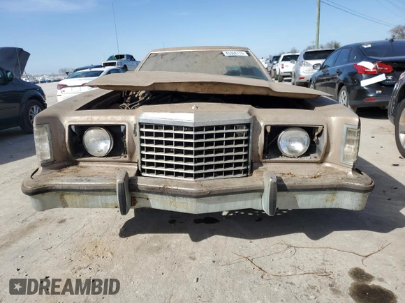 1977 Ford Thunderbird with VIN 7GB75315713, listed as a Copart auction lot 50588904 with 88,538 mi miles and Clean Title. Bid and sale history available at DreamBid. Image 5.
