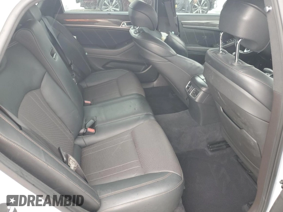 2019 Genesis G80 3.3T Sport with VIN KMTFN4JB7KU306127, listed as a Copart auction lot 86709364 with 51,923 mi miles and Non Repairable. Bid and sale history available at carsss.com. Image 10.