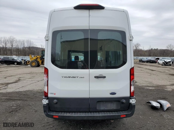 2019 Ford Transit Van with VIN 1FTYR2XM6KKA82420, listed as a Copart auction lot 52708425 with 92,512 mi miles and Salvage Title. Bid and sale history available at carsss.com. Image 6.