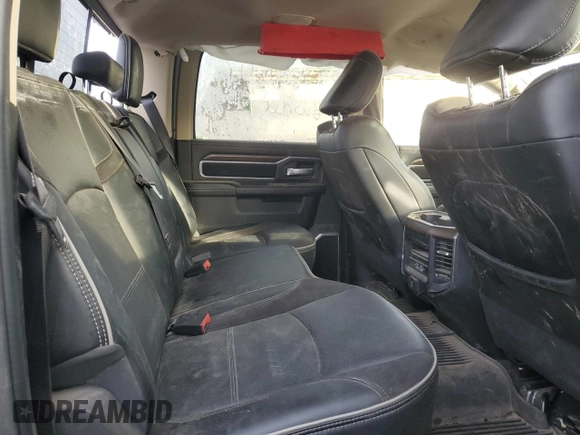 2022 Ram 2500 Laramie with VIN 3C6UR5KL1NG381203, listed as a Copart auction lot 84651604 with 42,195 mi miles and Salvage title. Bid and sale history available at DreamBid. Image 10.